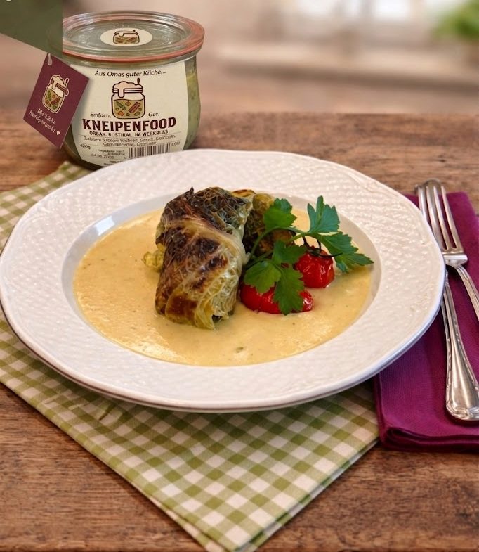 Vegetarische Kohlroulade