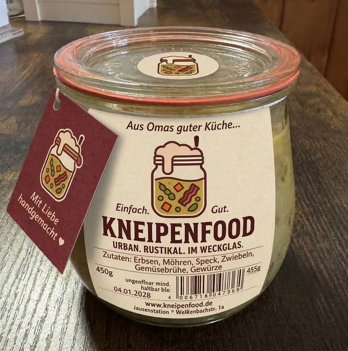 Kneipenfood – Urban. Rustikal. Im Weckglas.